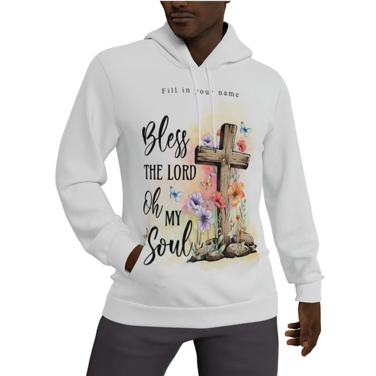 All-Over Print Men's Thicken Pullover Hoodie - Faith Inspired Custom Apparel