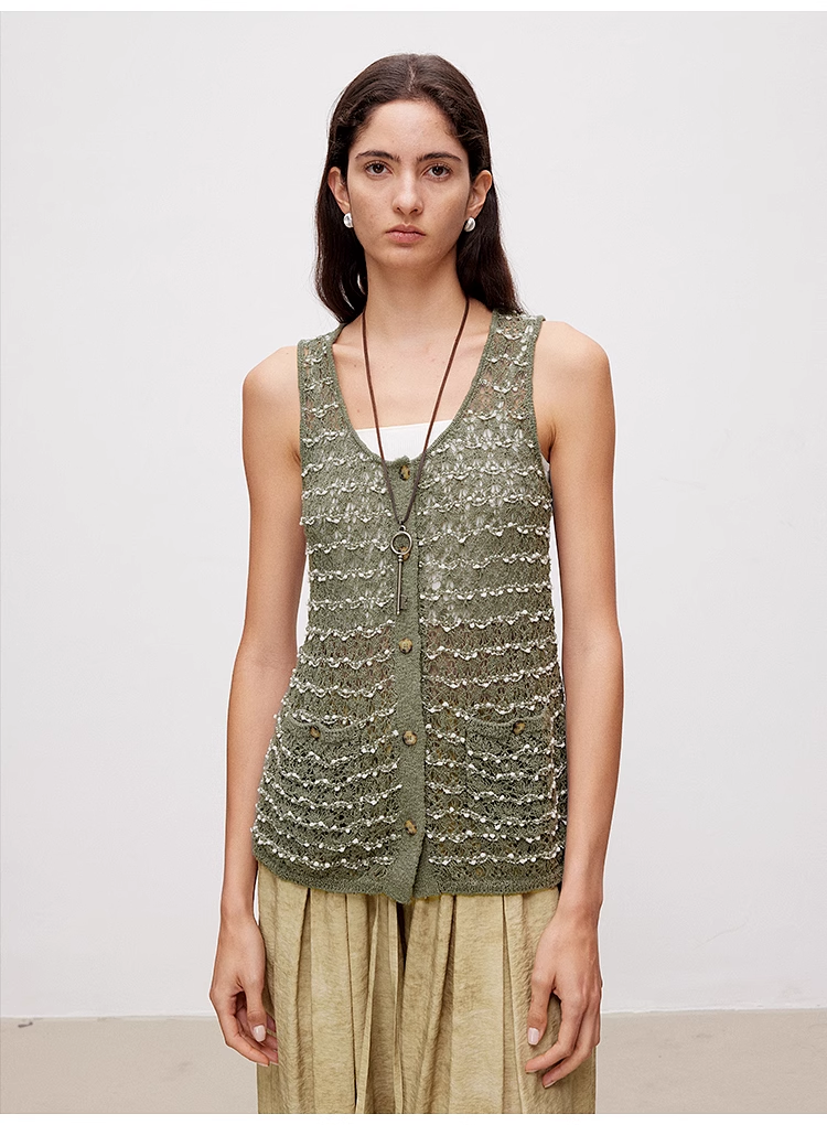 Openwork Resort Tank