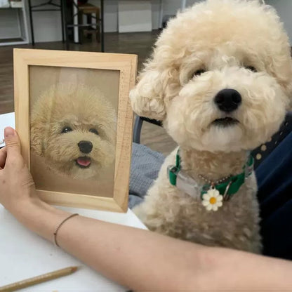 Custom Pet Portrait - Hand-Drawn Pencil Sketch of Your Beloved Dog Cat